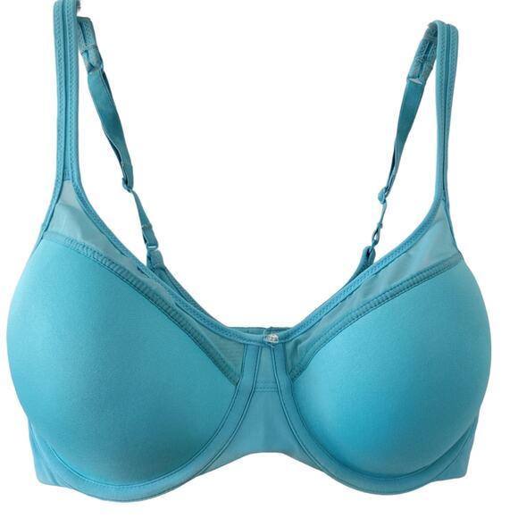 Bali One Smooth Ultra Light Convertible T-Shirt Underwire Full Coverage Bra 34C - Picture 1 of 3